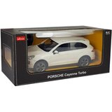  Auto na daljinsko upravljanje Porsche Cayenne Turbo Rastar 1:14 - bijeli | shoptok.hr