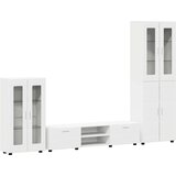  Set TV komoda FLORIN 3 kom. Bijelo Konstruirano drvo | shoptok.hr