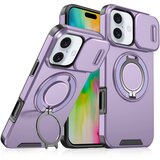  Torbica camshield ring stand za iphone 16 6.1 ljubičasta Cene