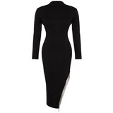 Trendyol Curve Plus Size Dress - Black - Bodycon | ePonuda.com
