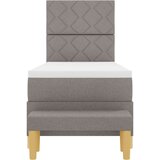  s opruga kutije Sivo-smeđa 200 x 80 cm tkanina | shoptok.hr