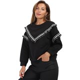 La Modeuse Puloverji 67784_P157553 Črna Cene