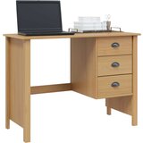  Stol s ladicama s ladicama Medeno smeđa 100 x 45 x 74 cm - boja meda | shoptok.hr