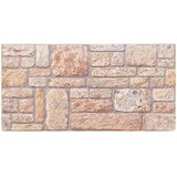  Zidne panele 10 pcs Svijetlo smeđa i bijela 100 x 50 cm | Eponuda.ba