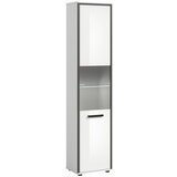 MID.YOU Visoka Omara Kojak, Bela, Antracit | Shoptok.si