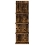 Zidna polica Dimljeni hrast 30 x 15 x 100 cm - Dimljeni hrast 1 30 x 15 x 100 cm (5 etaža) | shoptok.hr