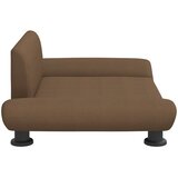  Krevet za pse smeđi 70 x 45 x 28 cm od tkanine | shoptok.hr
