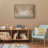  Slika - Moon Horses - Horses Galloping Among Trees on a Starry Night 120x80 U prirodnom drvenom okviru | shoptok.hr