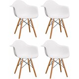 BOLZZ modena set 4 stolice white | ePonuda.com