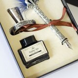 Set za kaligrafiju Deluxe, plavo-zlatno pero | Eponuda.com