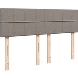  Otomanska postelja z vzmetnico & LEDs taupe 140x190 cm blago, (22054031) | Shoptok.si
