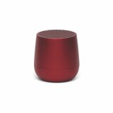Lexon MINO+ Bluetooth Zvočnik - 3W - type c ali brezžično polnjenje TEMNO RDEČA | Shoptok.si