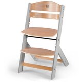 Kinderkraft otroški stol za hranjenje enock™ wood and grey z blazino grey | Shoptok.si