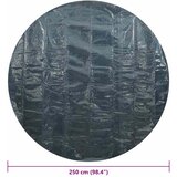  Plutajući PE solarni pokrov za bazen 250 cm crno-plavi | shoptok.hr