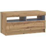  LED TV kabinet UTRECHT 3 kom. Hrast artisan Konstruirano drvo Siva 81 x 35 x 40 cm | shoptok.hr