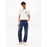 Tommy Jeans Majica mornarska / rdeča / bela | Shoptok.si