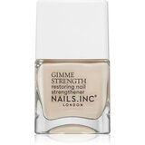Nails Inc. Gimme Strength Nail Strenghthener nega za učvrstitev in okrepitev nohtov 14 ml | Shoptok.si