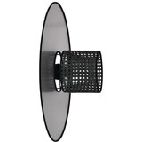  Duolla - Zidno svetlo TOKYO RATTAN 1xE27/15W/230V, prečnik 50 cm, srebrna/crna | Eponuda.com