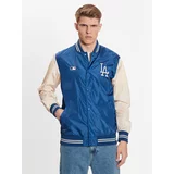 47 Brand Bomber jakna Los Angeles Dodgers Core 47 Drift Track Jacket Modra Regular Fit