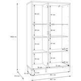 Modern Living Visoka Komoda Seravel, Kašmir, Barva Hrasta | Shoptok.si