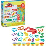 Hasbro Play-Doh: 20-dijelni set za modeliranje s životinjama i 7 teglica šarenog plastelina - Cijene