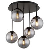 Globo 47441-5S - Plafonski luster HARMON 5xE14/25W/230V crni | Eponuda.com