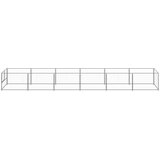  Kavez za pse srebrni 6 m² čelični | shoptok.hr
