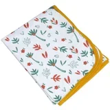 Bijela pamučna deka za bebe 75x75 cm Savannah –