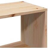  Posteljni okvir brez vzmetnice 75x190 cm trdna borovina, (21610661) | Shoptok.si