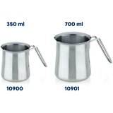 Kela LONČIĆ ZA MLIJEKO HERTA, 0,35l NEHRĐAJUĆI ČELIK 18/10 MAT SREBRNA | shoptok.hr