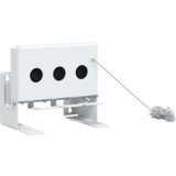 vidaXL 3-lukenjska biatlonska tarča s ponastavitveno vrvico | Shoptok.si