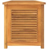  Vrtna kutija za pohranu s vrećom 175x50x55 cm masivna tikovina | shoptok.hr