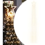  Svjetlo za božićno drvce 320 LED toplo bijelo 375 cm | shoptok.hr