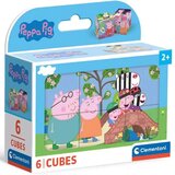 Clementoni Peppa pujsa 6-delni pravljični kocki - Cene