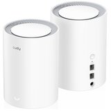 Cudy M3000 2-Pack,AX3000 2.5G Mesh Wi-Fi 6 System White,4-Stream Dual-Band, 2402 Mbps + 574 Mbps | Eponuda.com