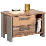 Premium Living nočna Omarica Baghira, Rjava, Temno Siva | Shoptok.si