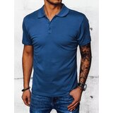 DStreet Koszulka polo męska niebieska | Shoptok.si