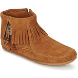 Minnetonka concho feather side zip boot smeđa Cijene