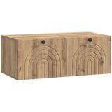 TV Omarica za TV, ki jo lahko montiraš na steno Artisan hrast, (5000210219) | Shoptok.si