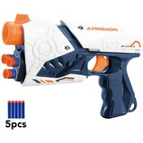 TechKidz Pištola za metanje puš?ic iz pene - model Vulcan, Bela / Modra, (21552304) | Shoptok.si