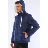 Dewberry M8645 MEN'S COAT-NAVY BLUE | shoptok.hr