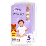 Violeta plenice Premium Cotton duopack 5, 11-18 kg, 2 x 48 kos Cene