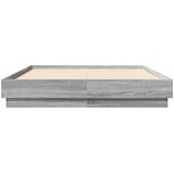  Okvir za krevet boja hrasta 120x190 cm od konstruiranog drva | shoptok.hr