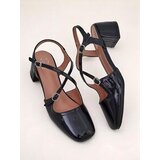 Resti Royal Fashion Women's Lolita Low-Heeled Pumps with Decorative Straps | shoptok.hr