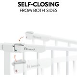 Hauck zaštitna ograda Clear Step 2 (75 - 80 cm) Bijela | shoptok.hr
