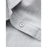 Ombre Men's BASIC single color pique knit polo shirt - grey | Shoptok.si
