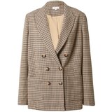 s.Oliver Blazer karamel / svetlo rjava / črna / bela | Shoptok.si