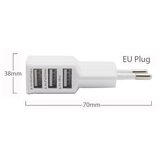  Punjač sa 3 USB ulaza za mobilne telefone, tablete, MP3 plejere i sl., | Eponuda.com