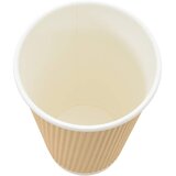  Papirnate šalice za kavu 500 kom 16 oz 400 ml smeđe | shoptok.hr