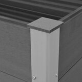  Vrtna Posuda za Sadnju WPC 100x50x54 cm Siva | Eponuda.com